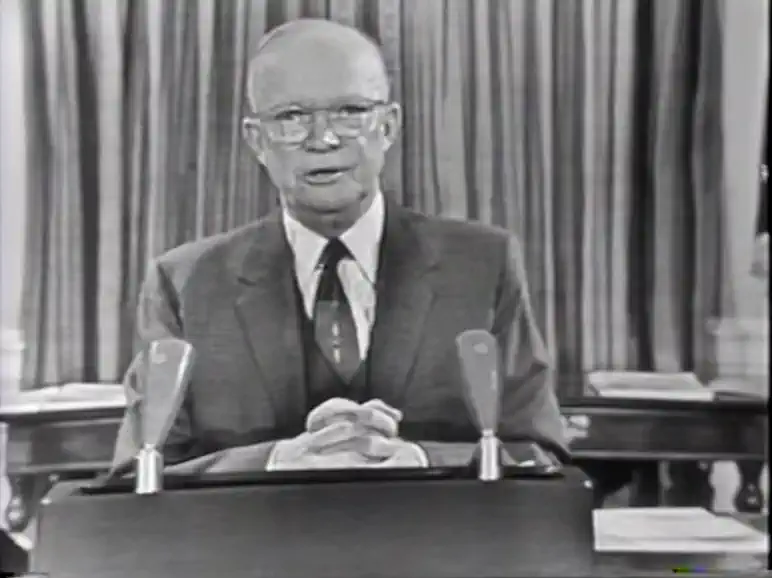 Eisenhower-warns-of-military-industrial-complex