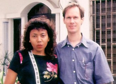 Dr. Ines Espinoza and George Bugh
